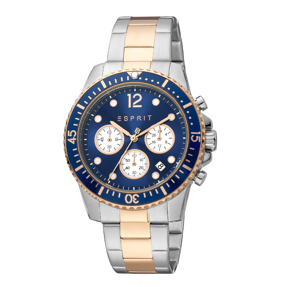 MONTRE ESPRIT HOMME CHRONO ACIER